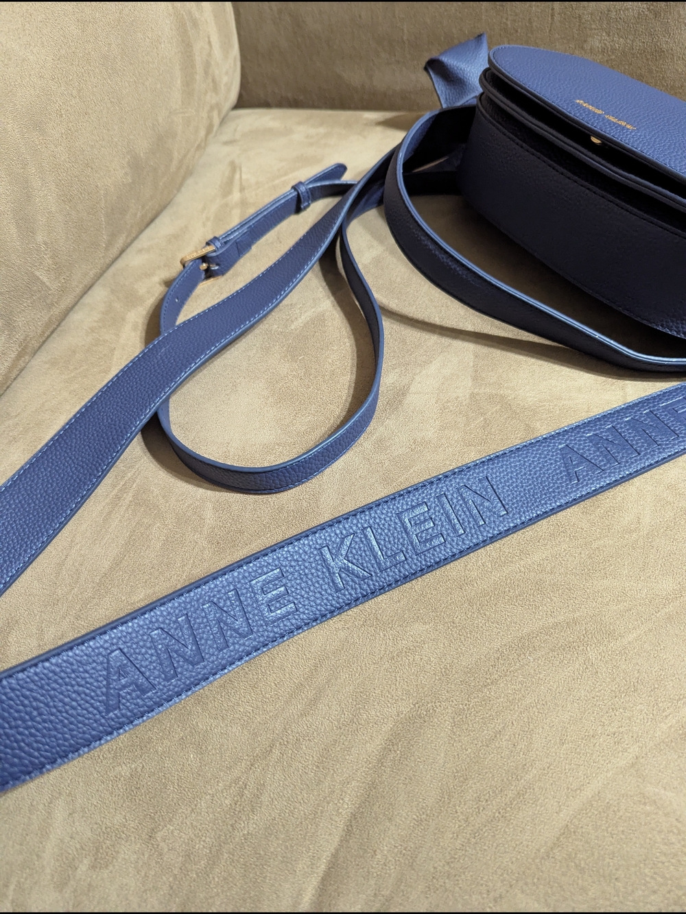 Anne Klein Midnight Blue Crossbody Bag - Picture 11 of 14